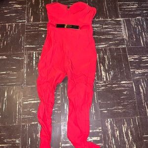 Strapless Jumpsuit